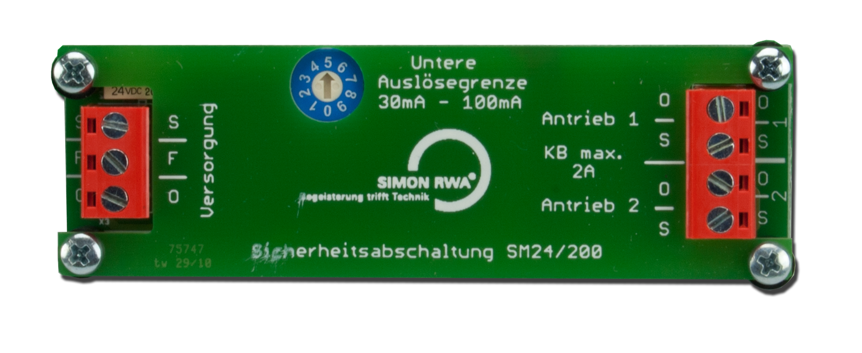 Tandem Safety Module SM-24-200 will be phased-out