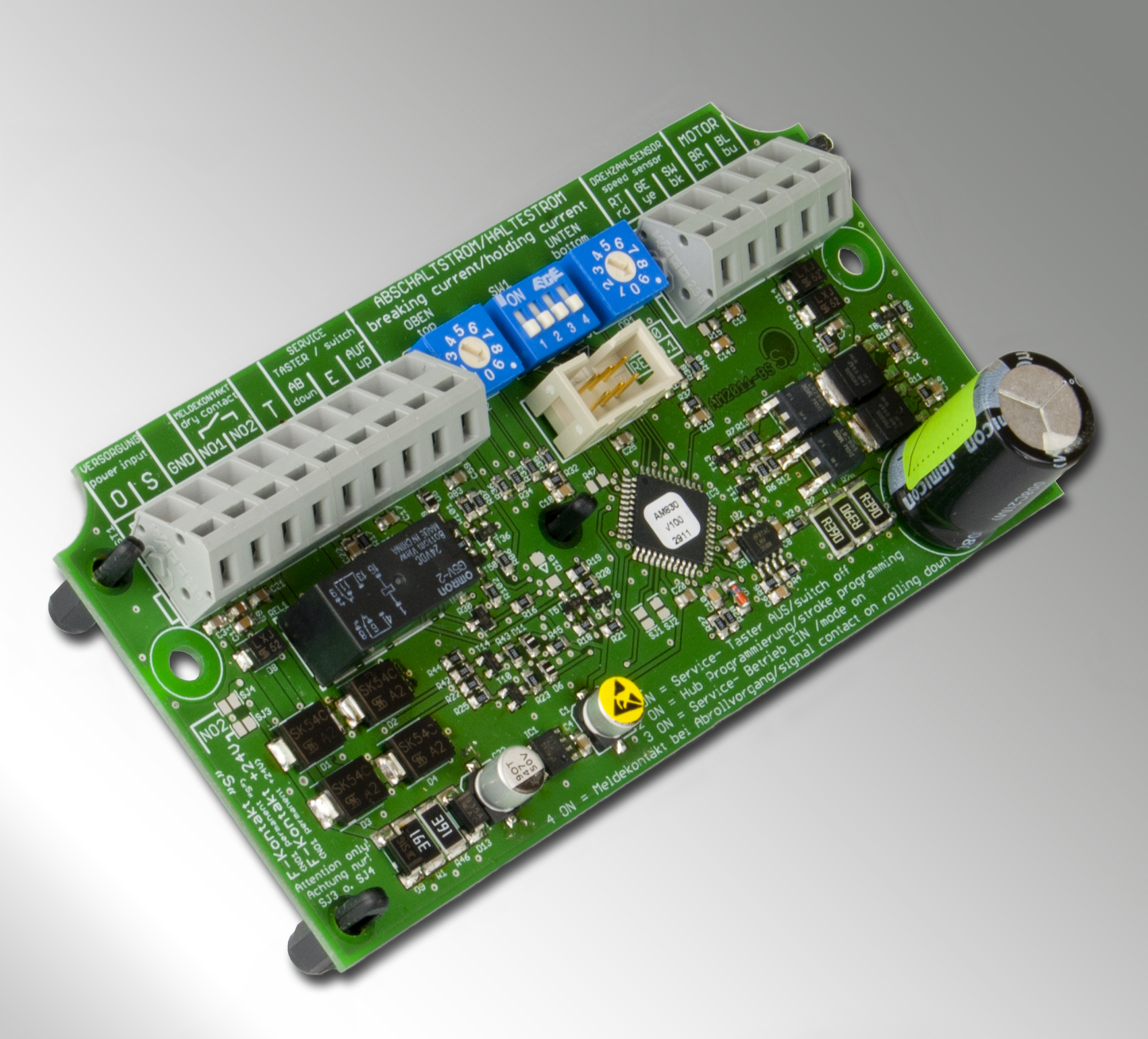 New control electronics AM-830 for Smoke PROtec® and Fire PROtec® curtain systems